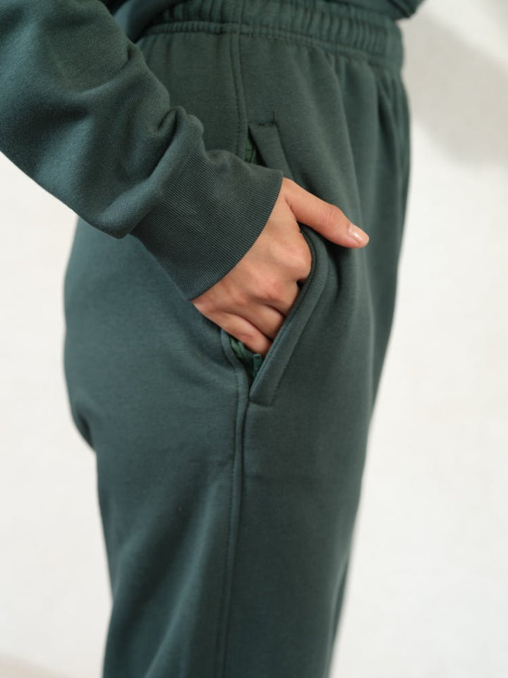 Women Fleece Relaxed Sweatpants - Aurorafits Official