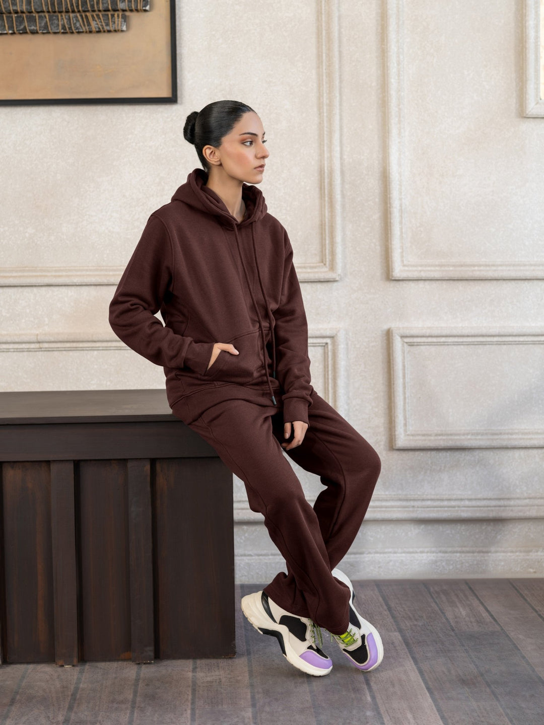 Women Fleece Co - ord Set - Aurorafits Official