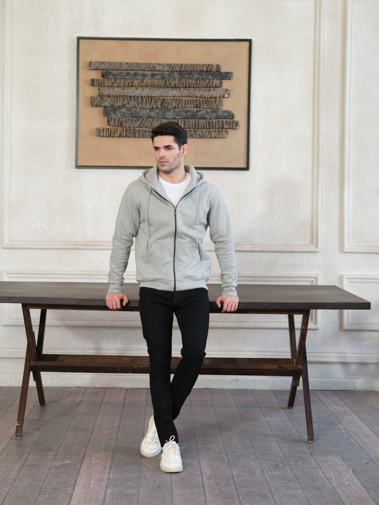 Fleece Full - Zip Hoodie - Aurorafits Official