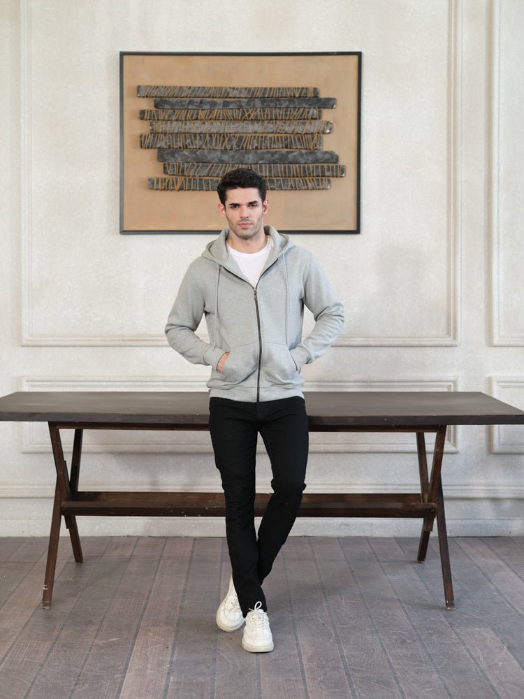 Fleece Full - Zip Hoodie - Aurorafits Official