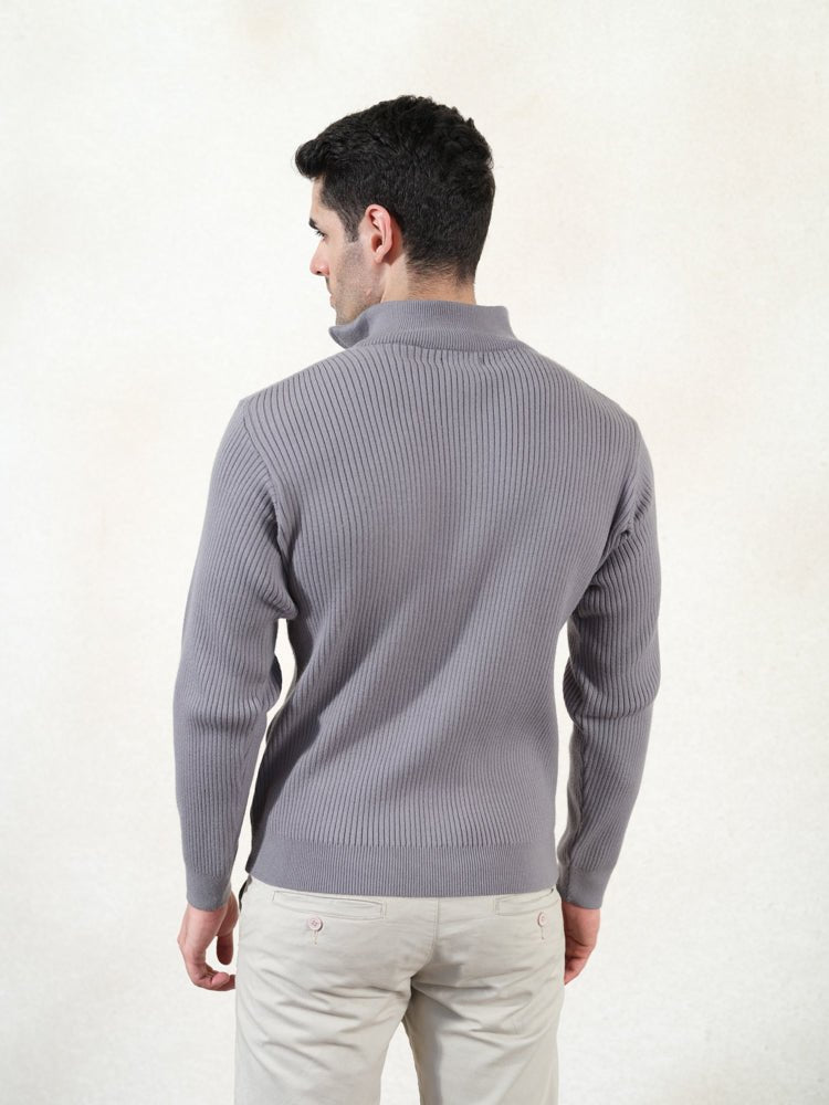 Textured Full - Zip Cardigan - Aurorafits Official