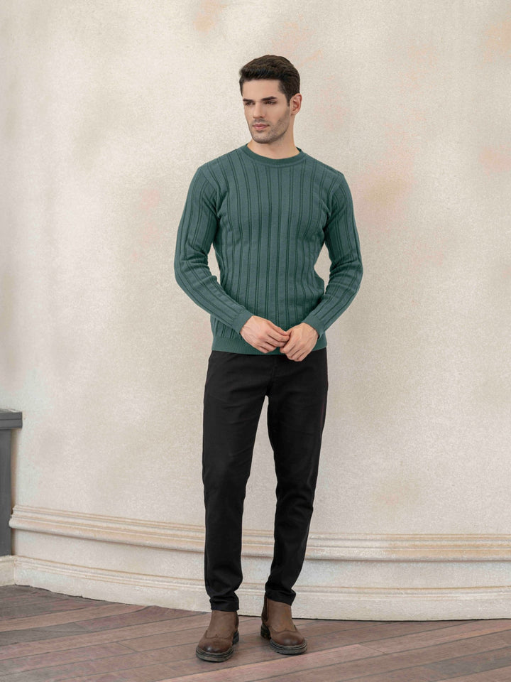 Textured Knit Sweater - Aurorafits Official