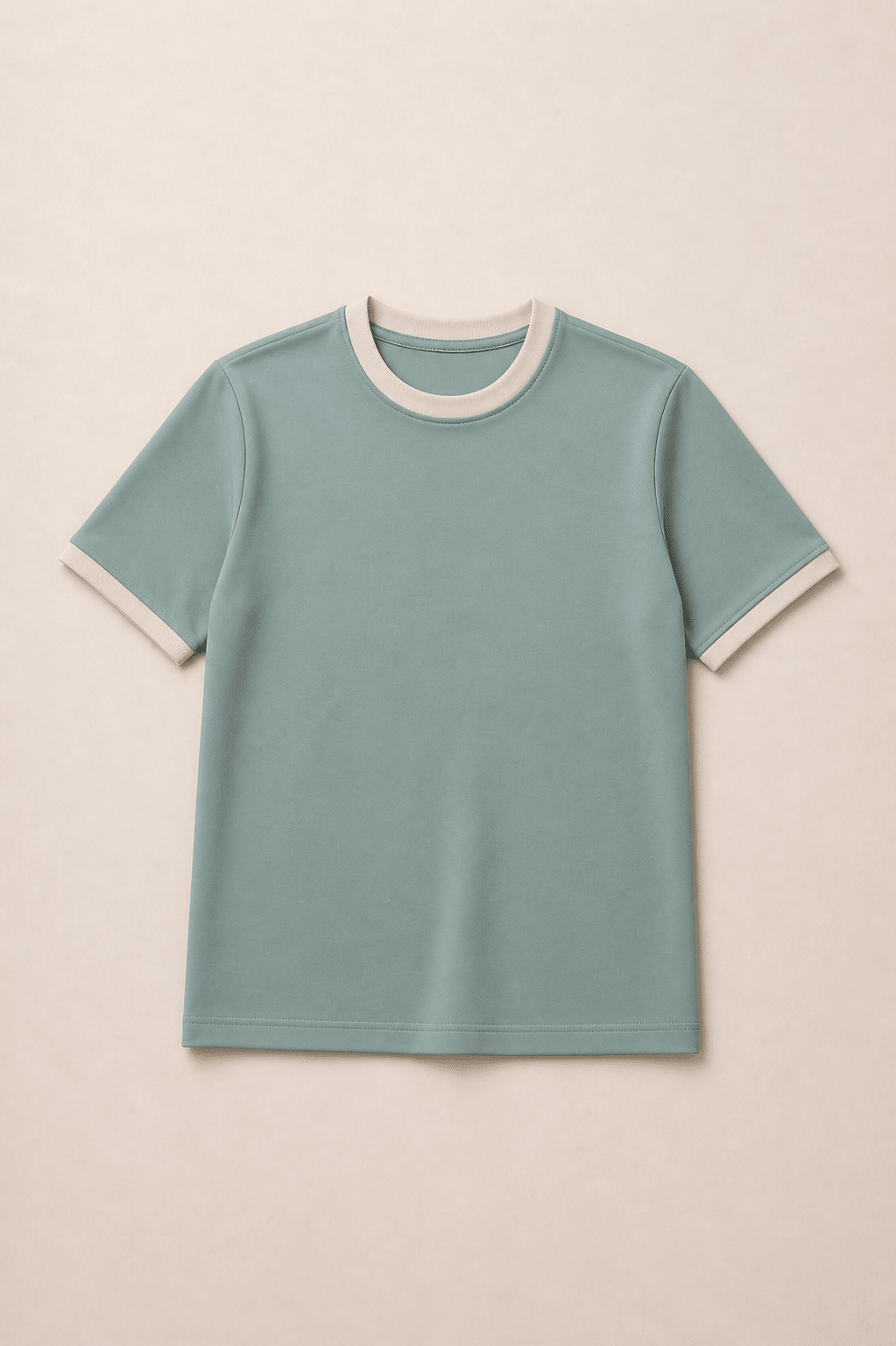Women Contrast Trim Tee - Aurorafits Official