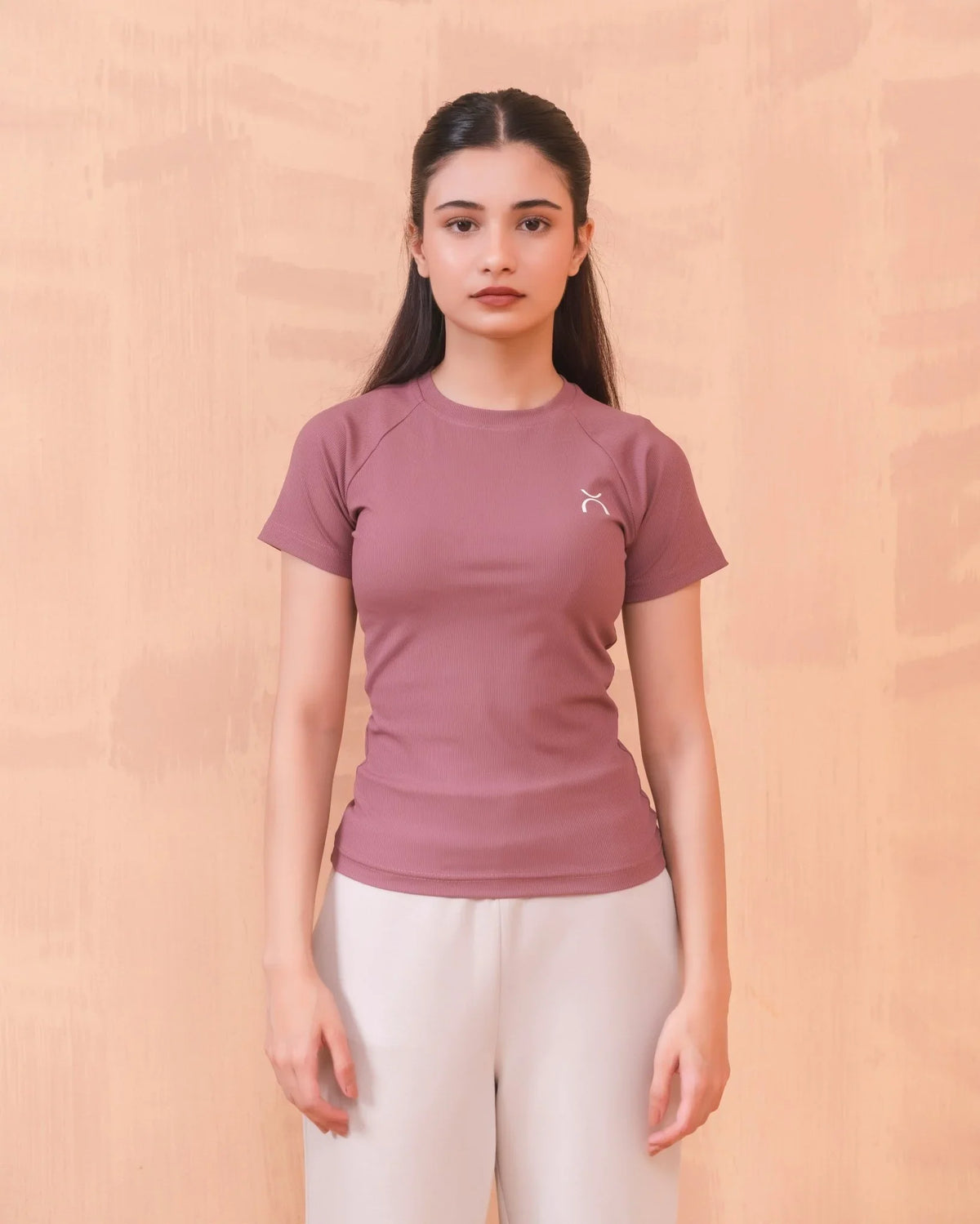 Active Flex Tee - Aurorafitsofficial #color_rosewood-pink
