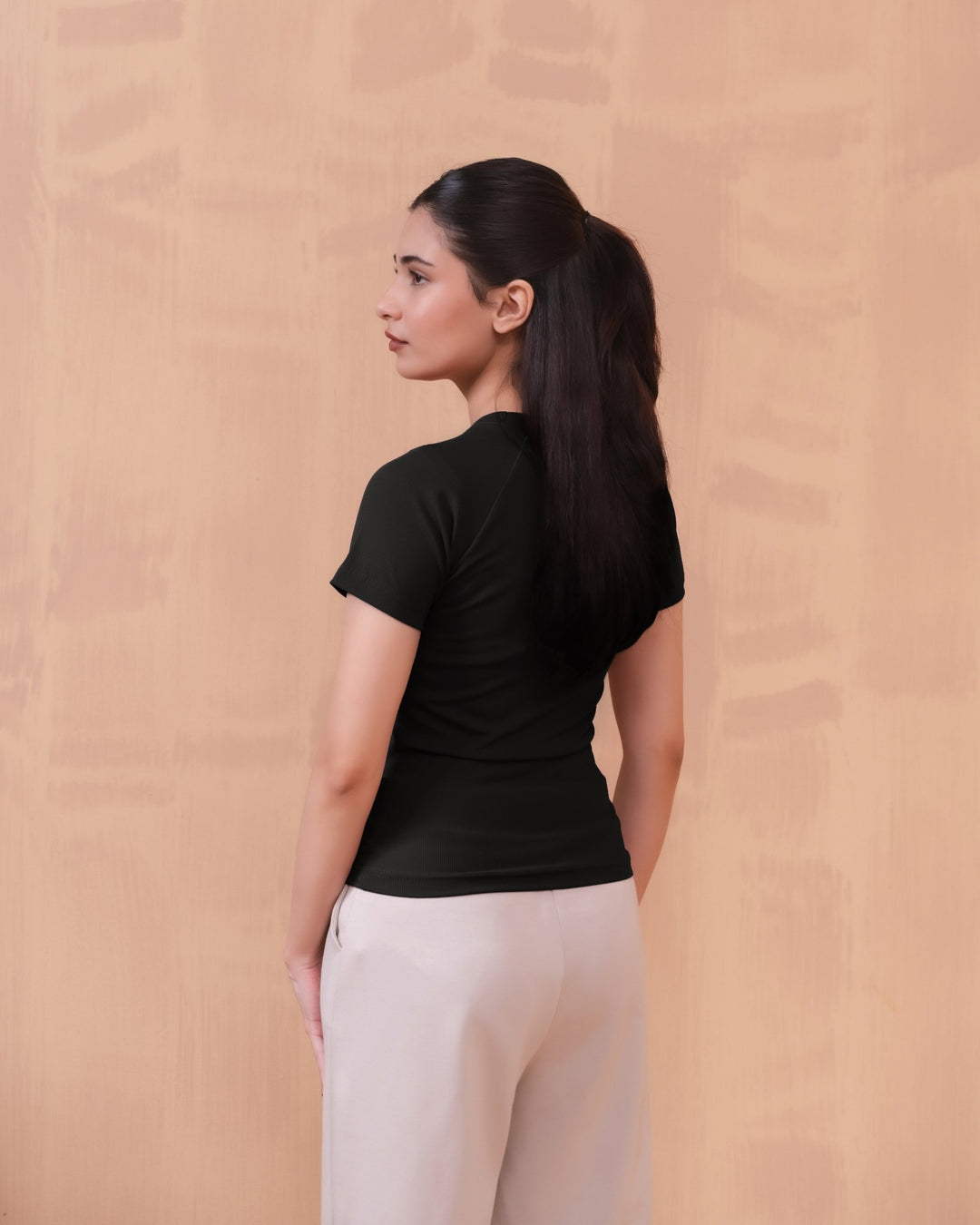 Active Flex Tee - Aurorafitsofficial #color_black