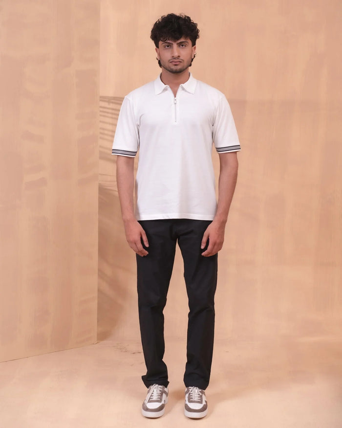 Quarter Zip Polo
