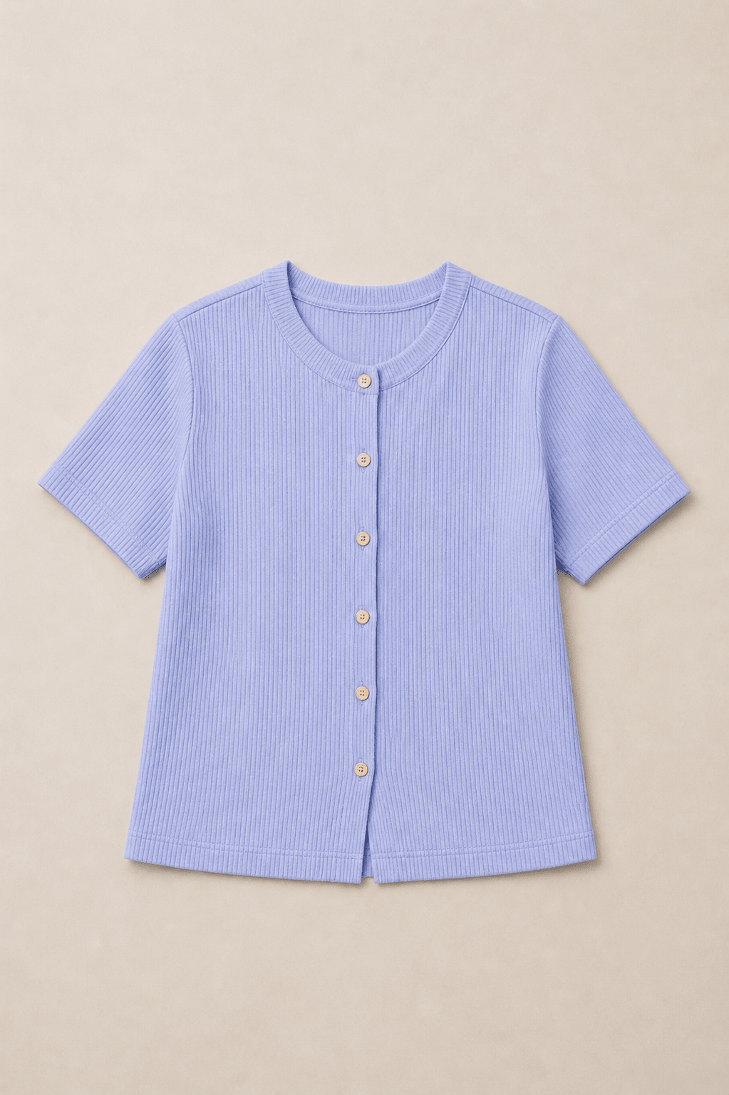 Women Buttoned Knit Top - Aurorafits Official