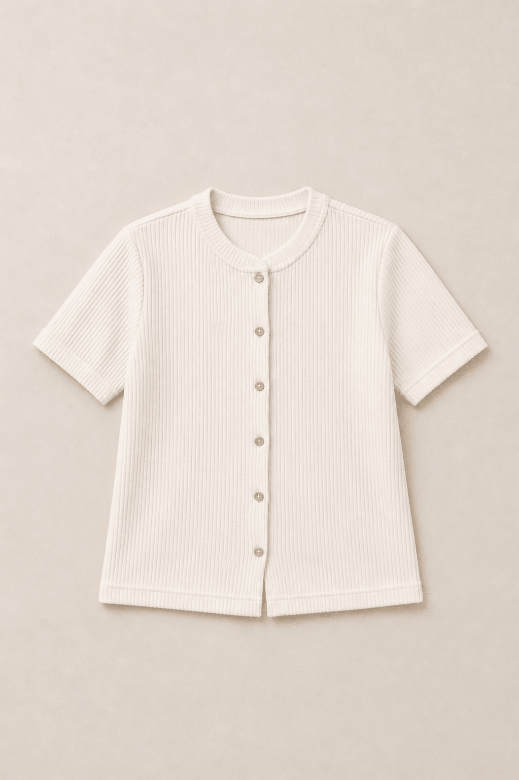 Women Buttoned Knit Top - Aurorafits Official