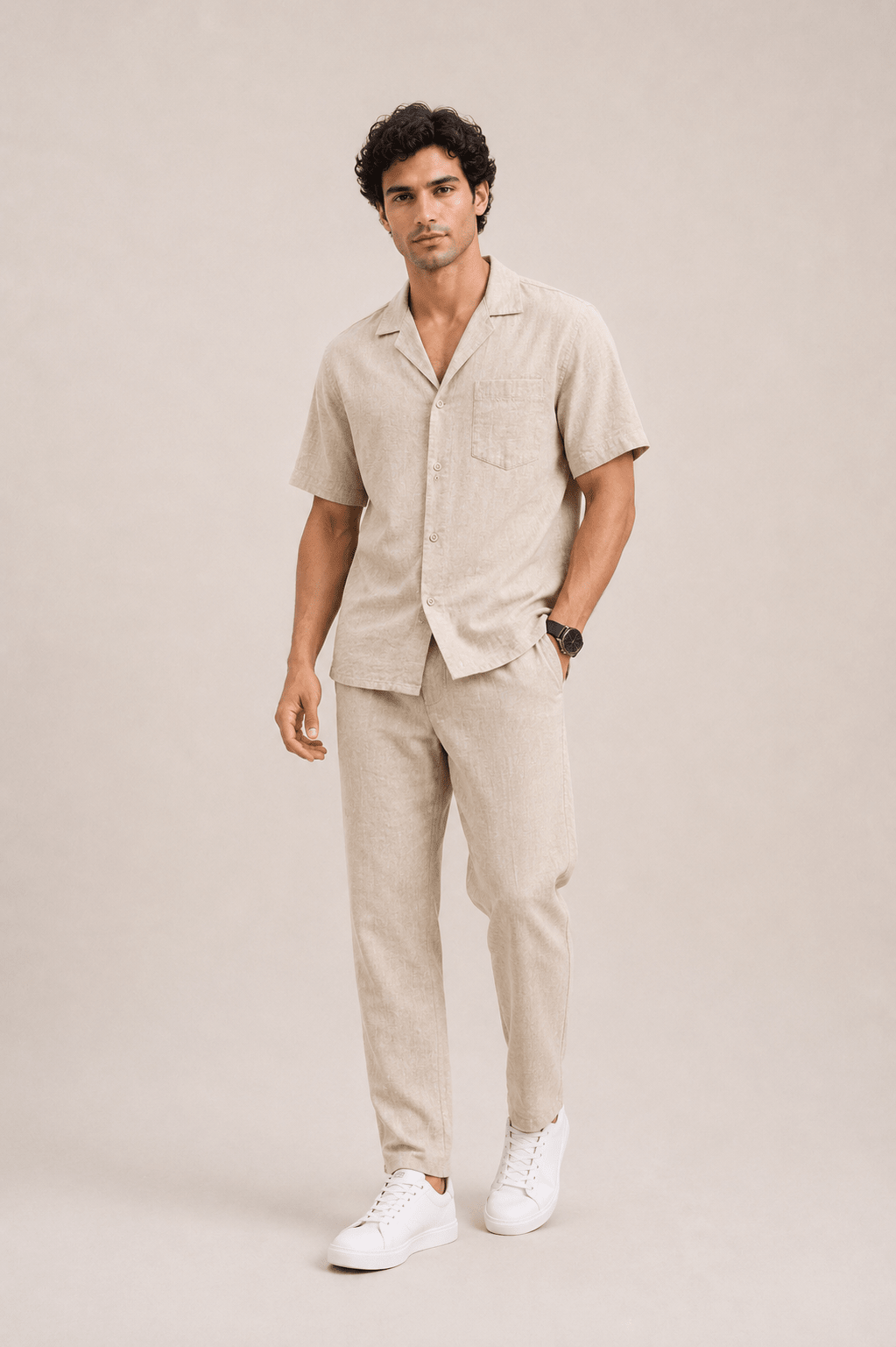Linen Co - ord Set - Aurorafits Official