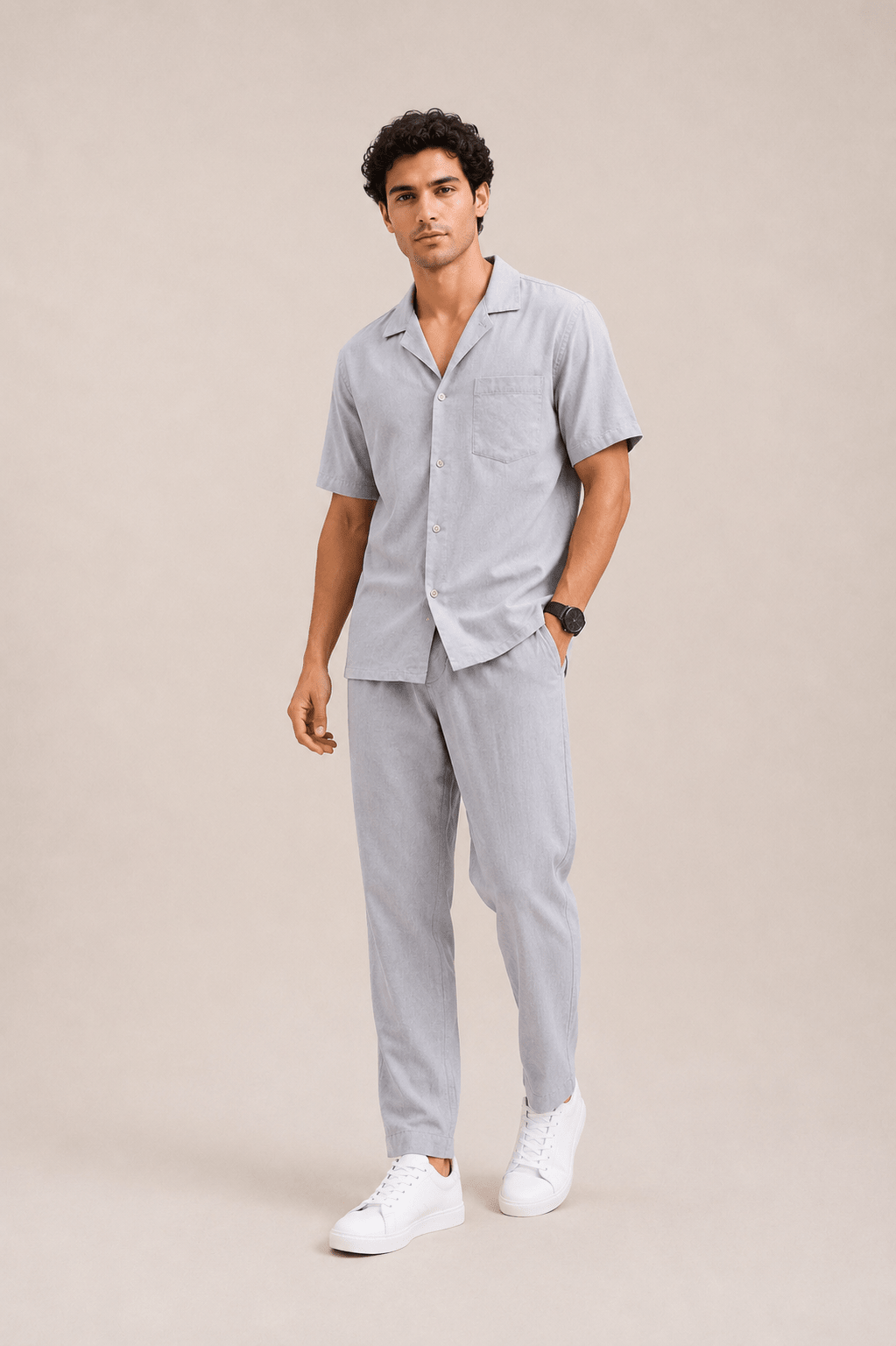 Linen Co - ord Set - Aurorafits Official