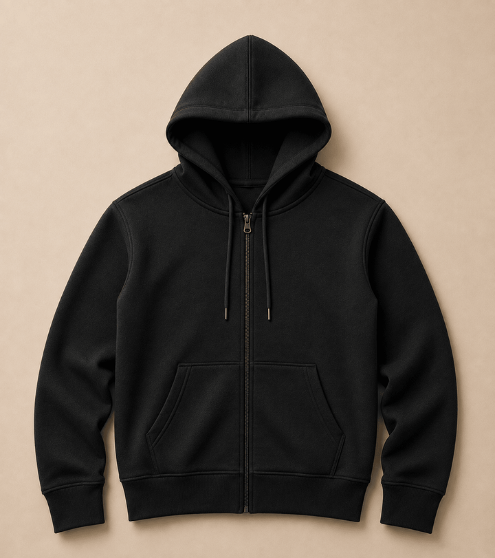 Fleece Full-Zip Hoodie - Aurorafits Official