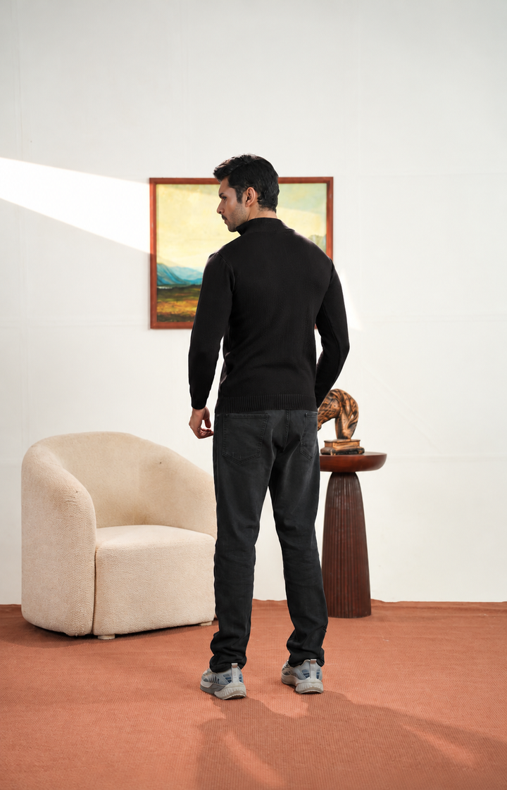 Fine Knit Quarter Zip