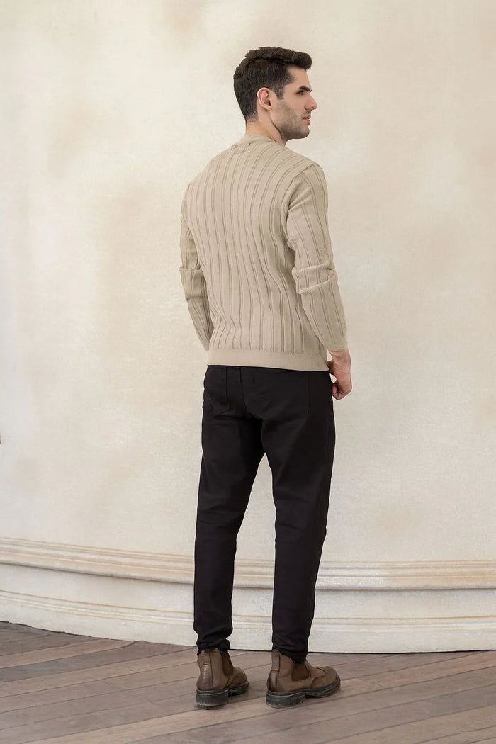 Textured Knit Sweater