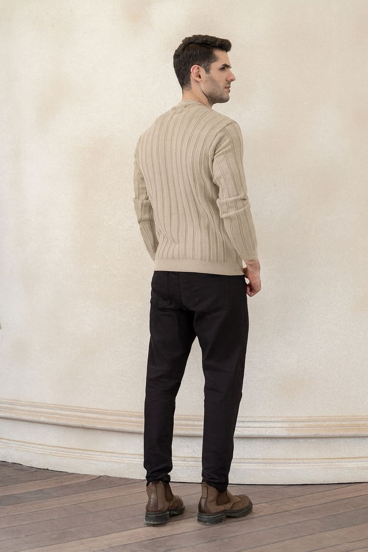 Textured Knit Sweater - Aurorafits Official