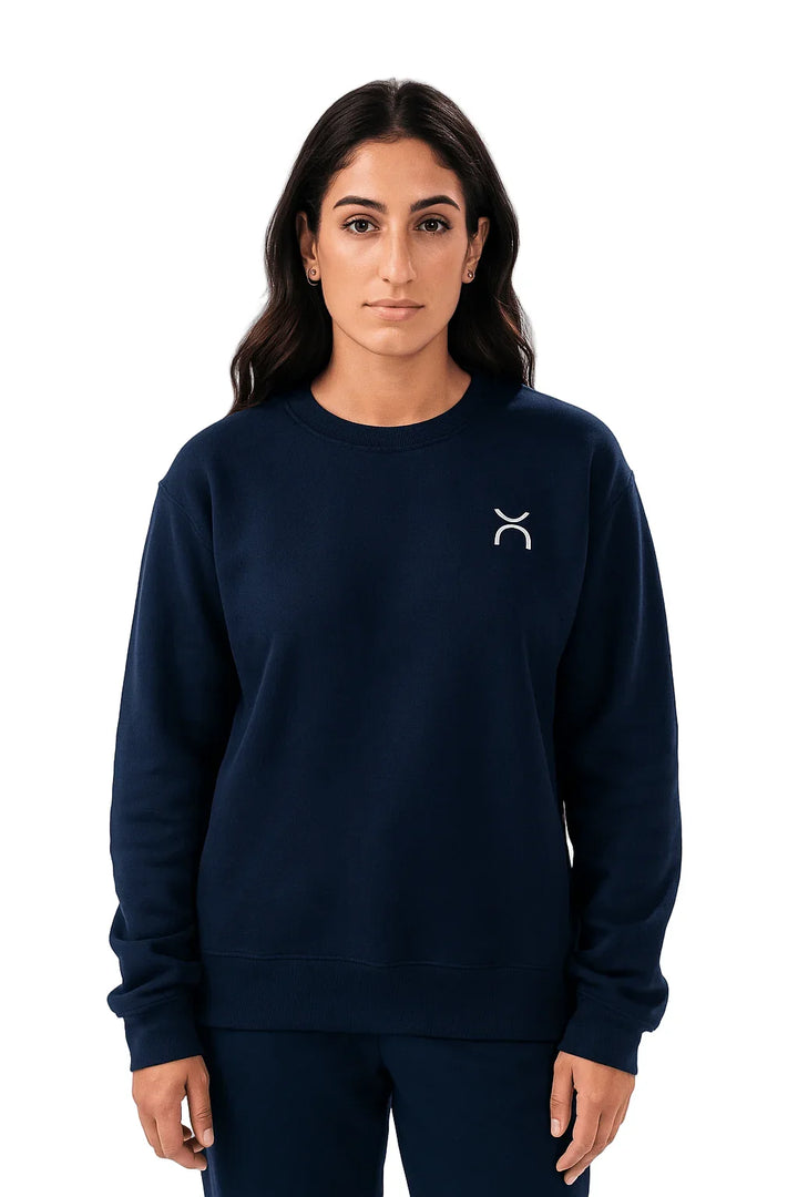 Women Essential Oversized Fleece Sweatshirt - Aurorafits Official