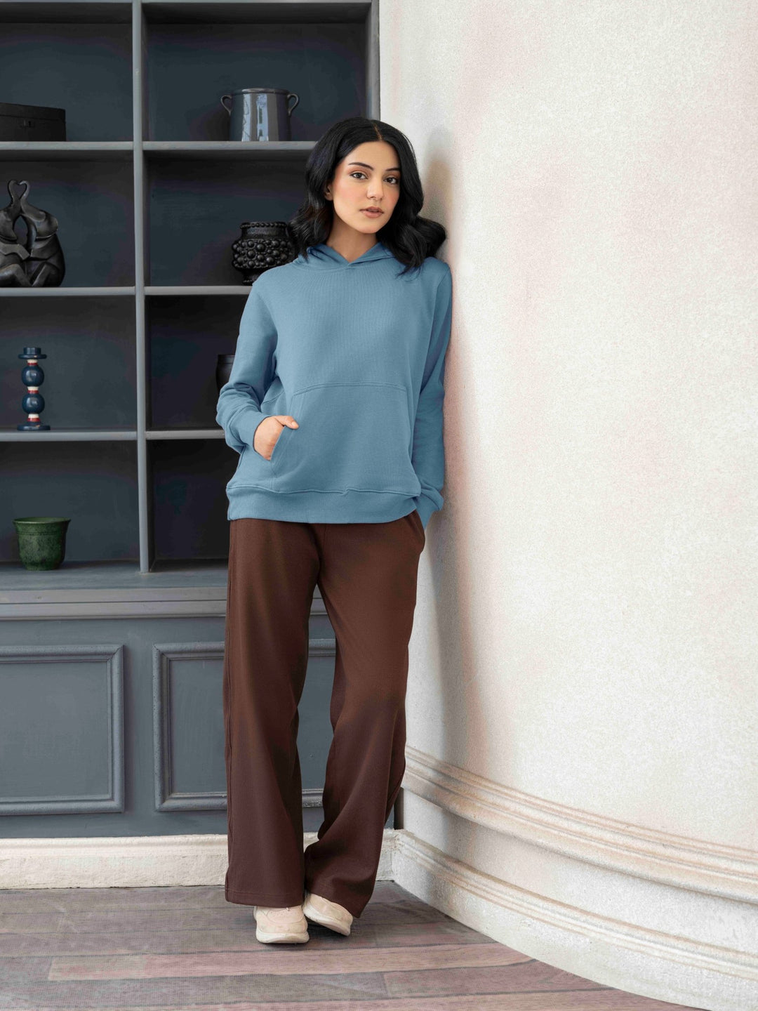 Women Terry Pullover Hoodie - Aurorafits Official