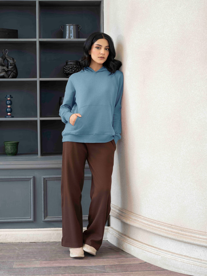 Women Terry Pullover Hoodie - Aurorafits Official