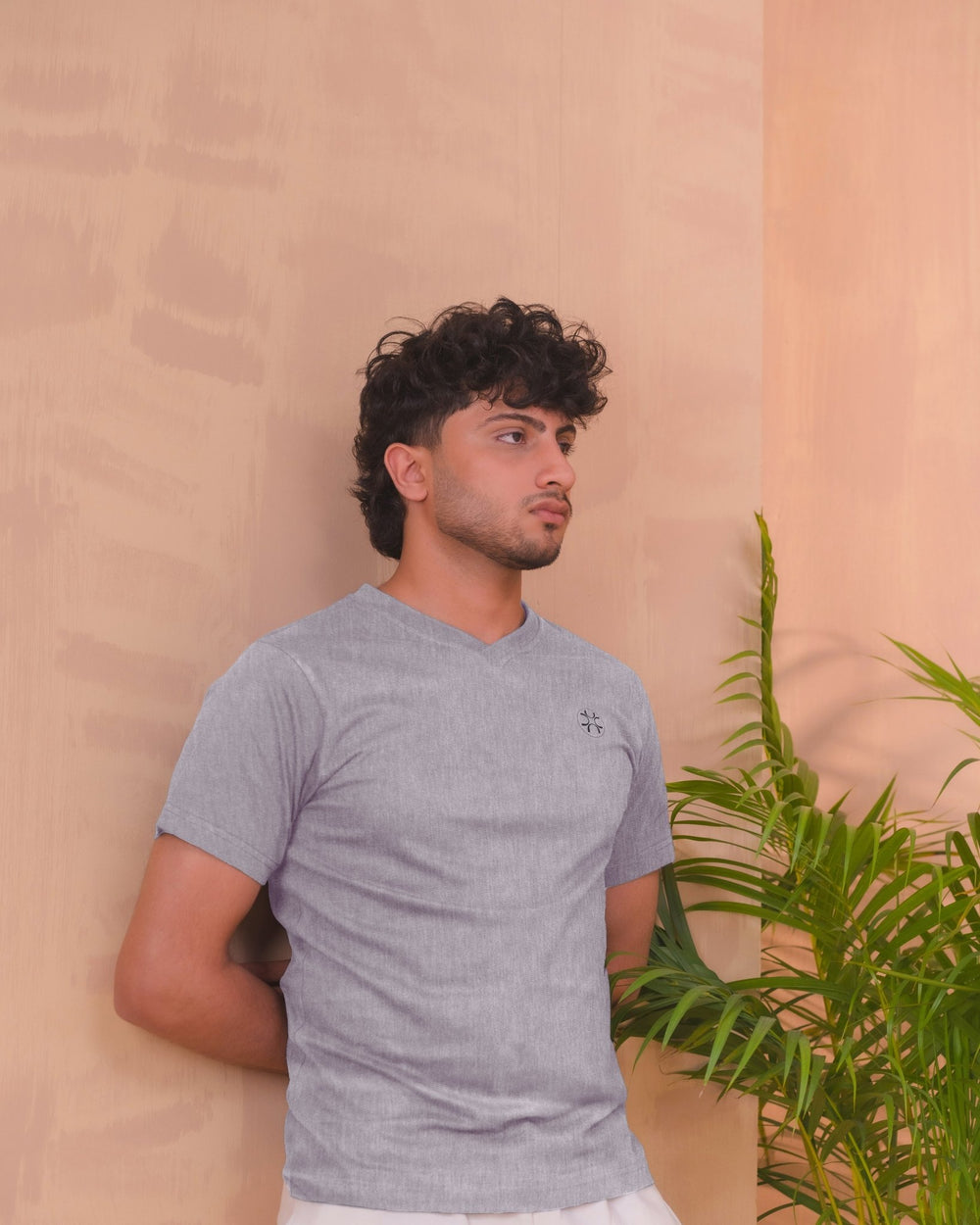 White V - Neck Tee - Aurorafitsofficial