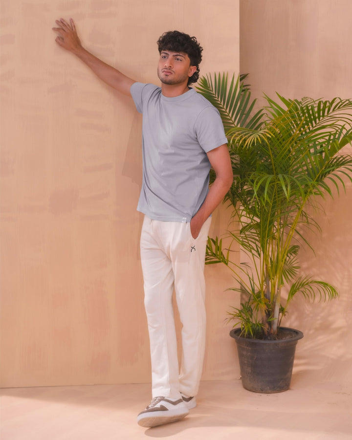 Gray Essential Tee - Aurorafitsofficial