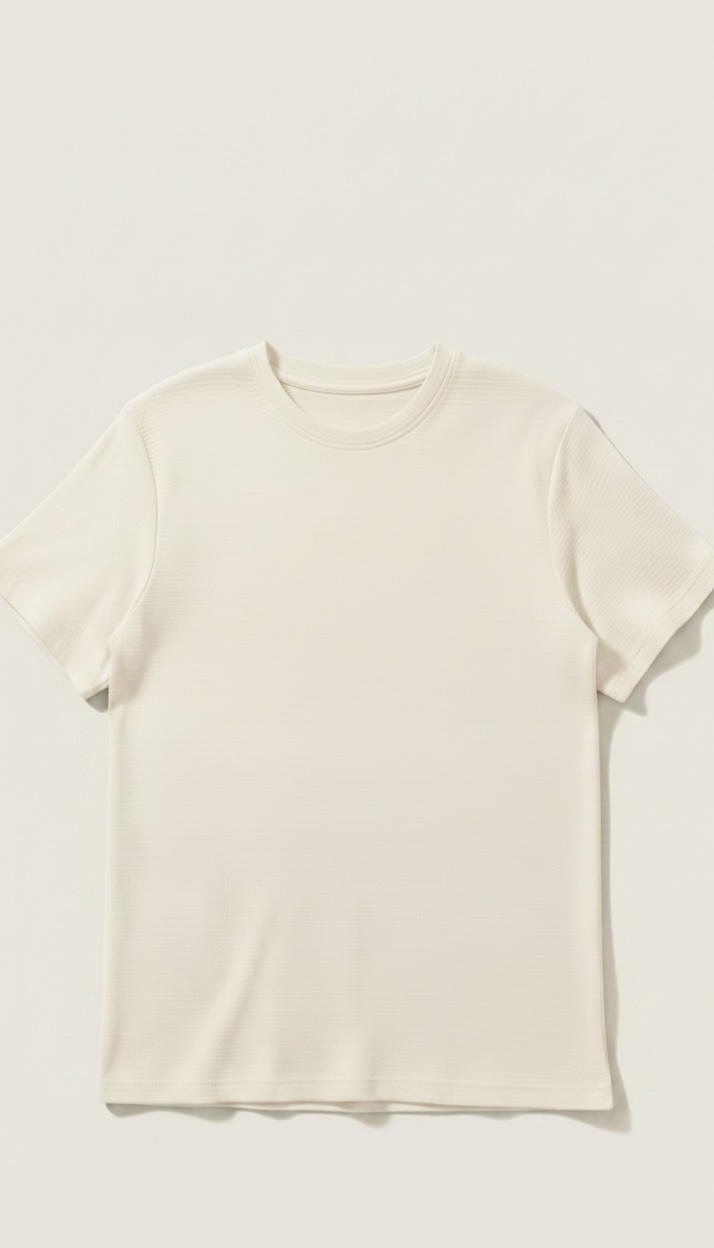Women Crinkle Textured Tee