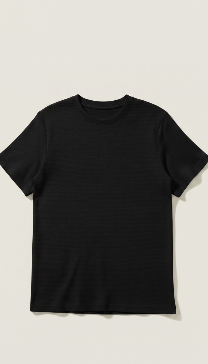 Women Crinkle Textured Tee