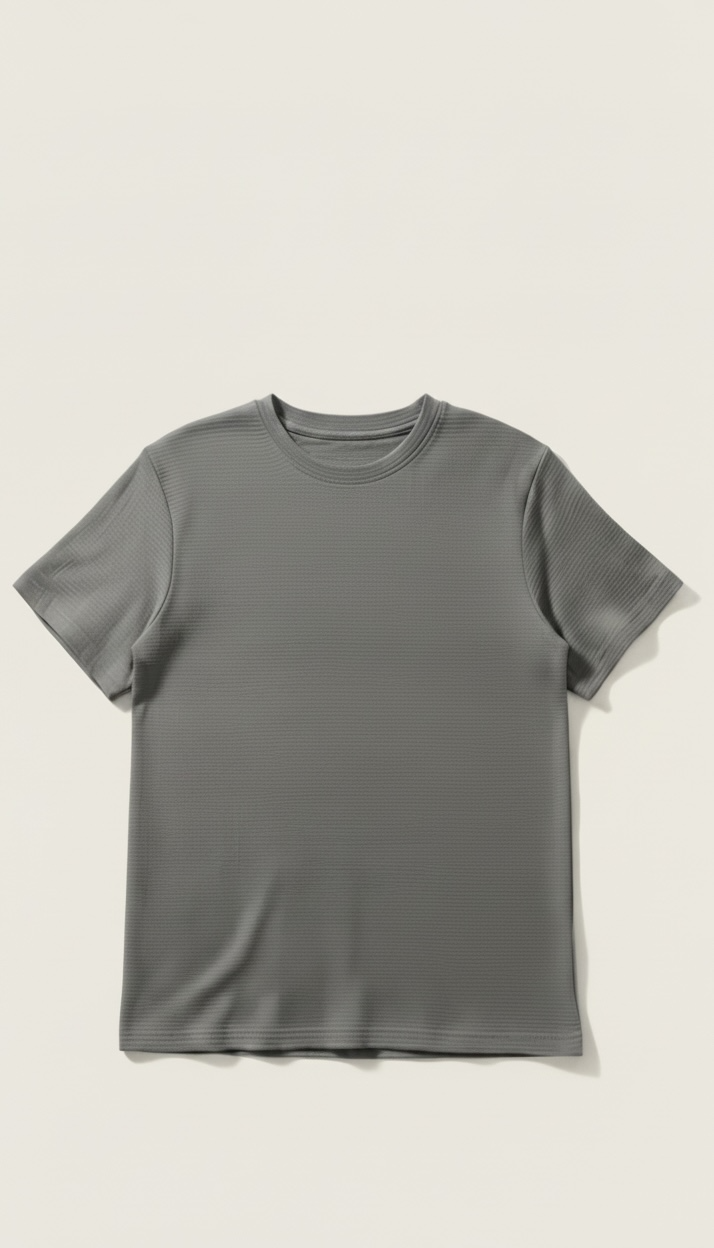 Women Crinkle Textured Tee