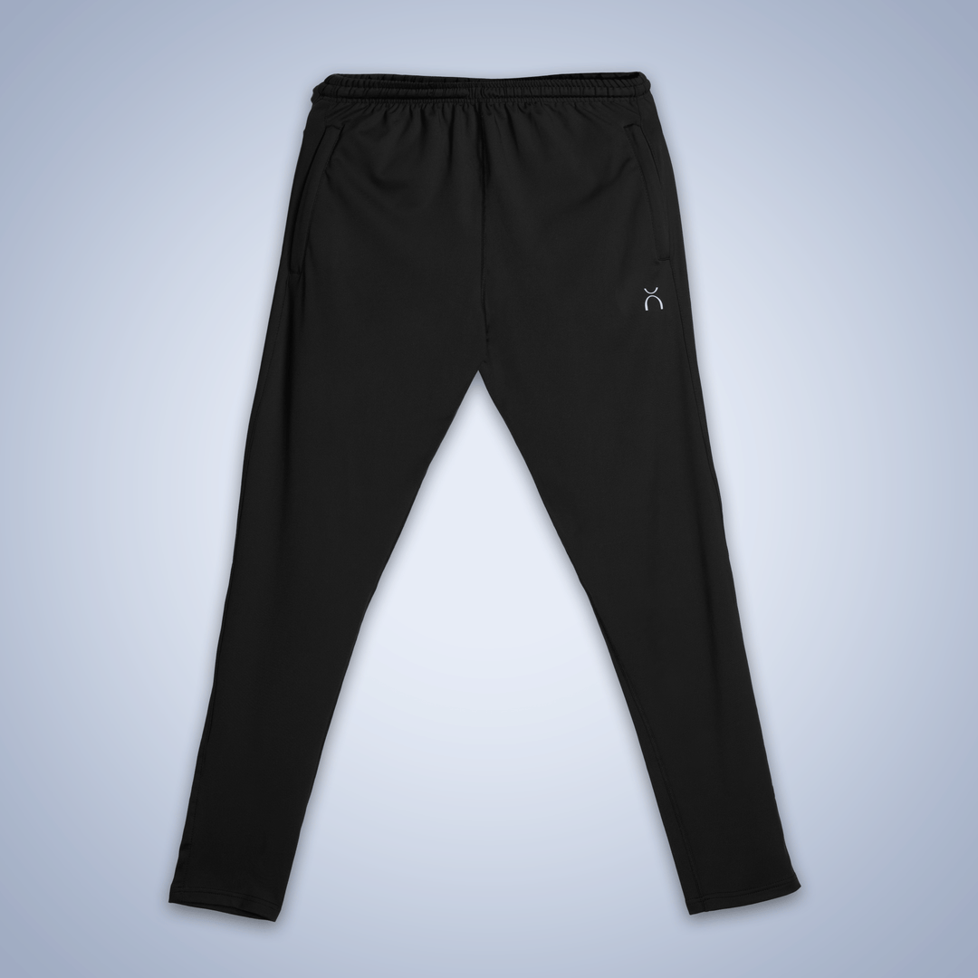 Black Reflective Essential Tracksuit - Aurorafitsofficial