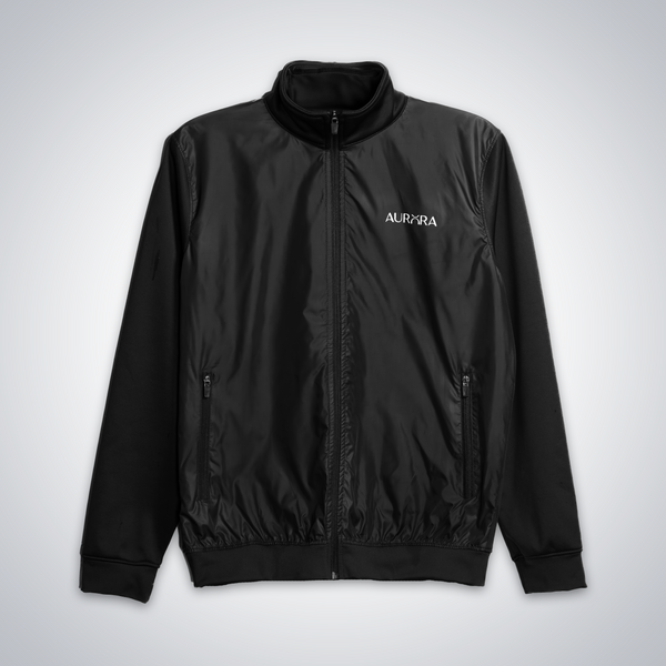 Black Hybrid Shell Essential Jacket