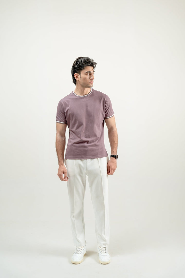 model1
Contrast Tipped Tee - Aurorafits Official