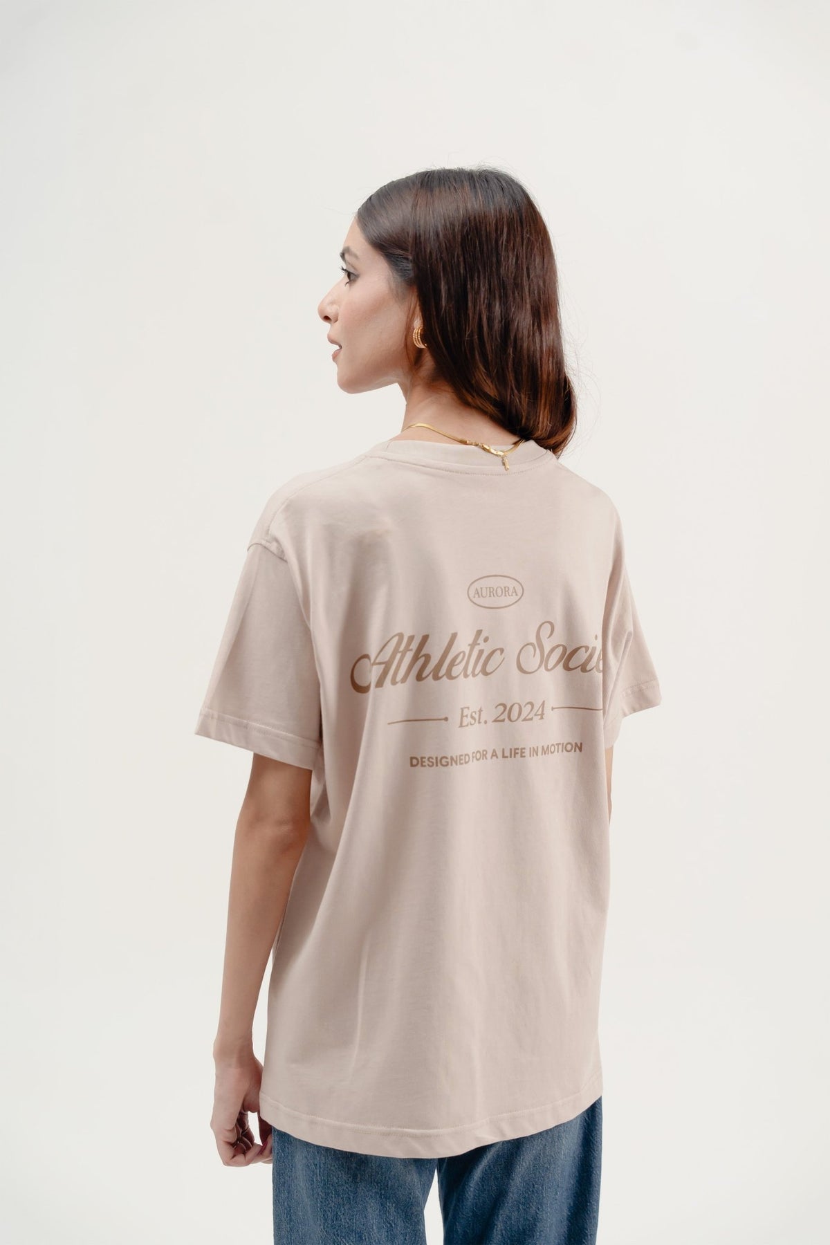 Women Athletic Society Tee - Aurorafits Official