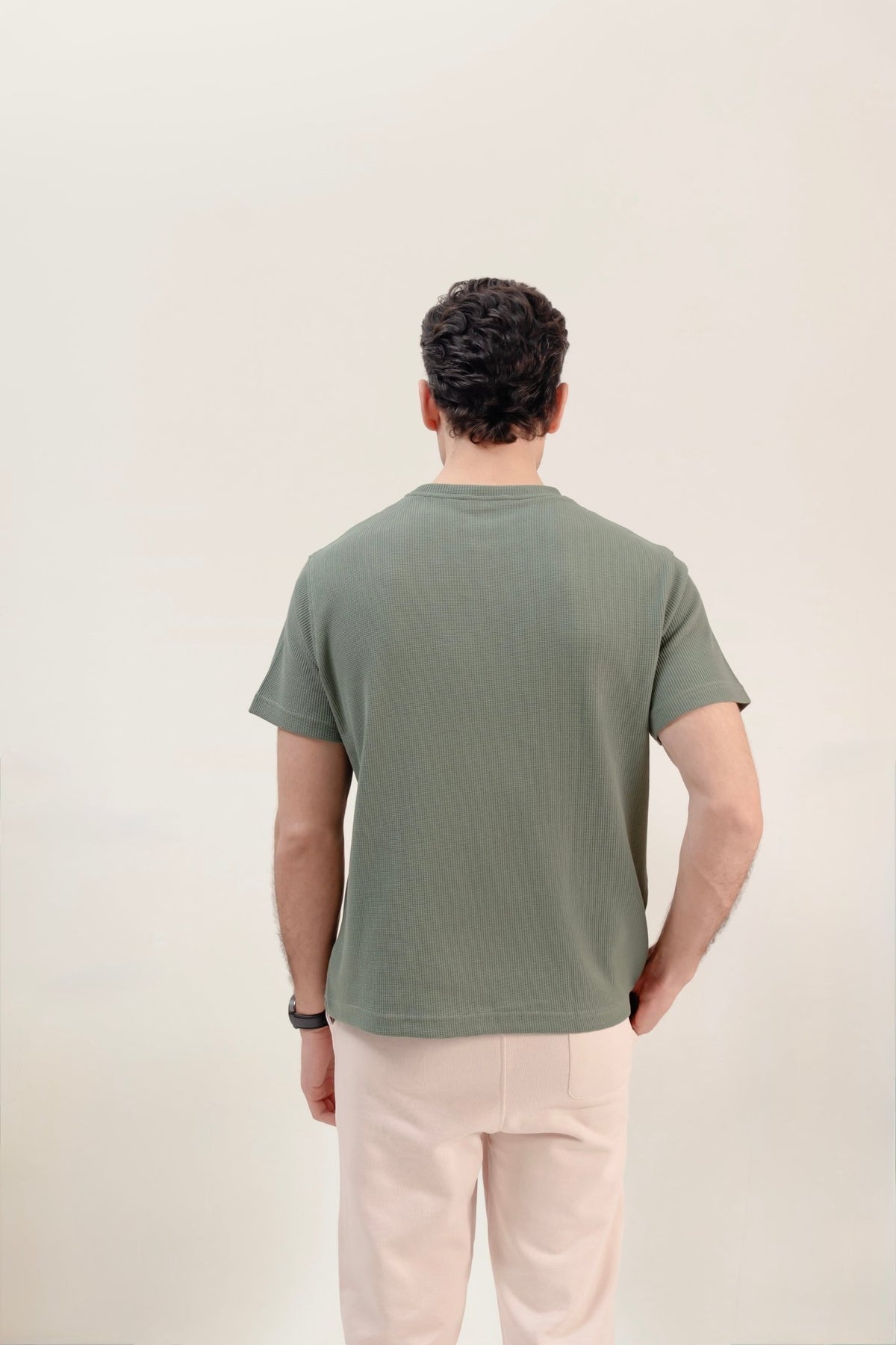 model1
Textured Henley Tee - Aurorafits Official