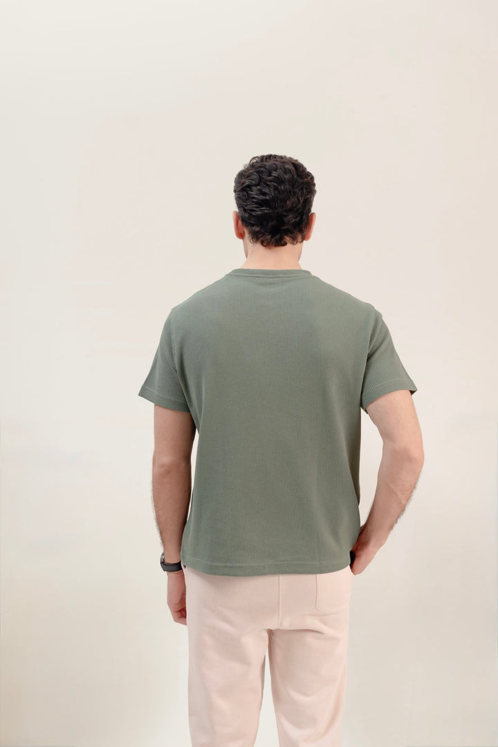 model1
Textured Henley Tee - Aurorafits Official