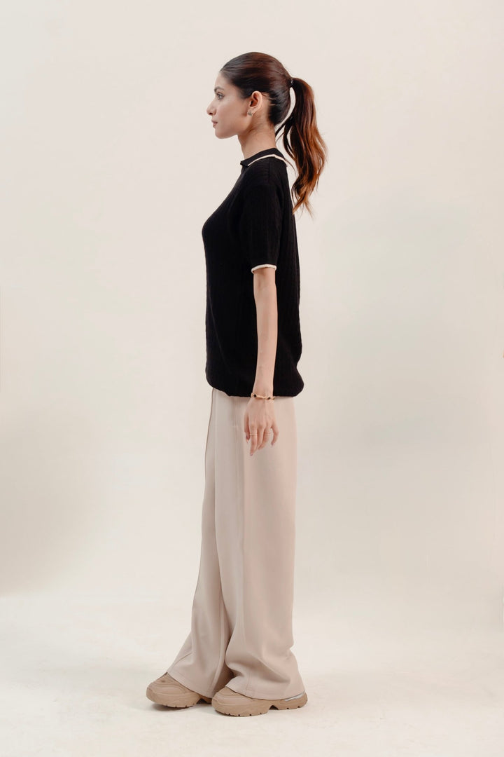 Women Cable Knit Polo - Aurorafits Official