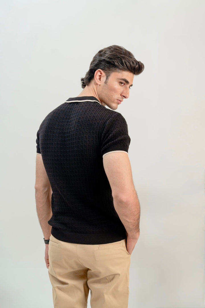 model1
Cable Knit Polo - Aurorafits Official