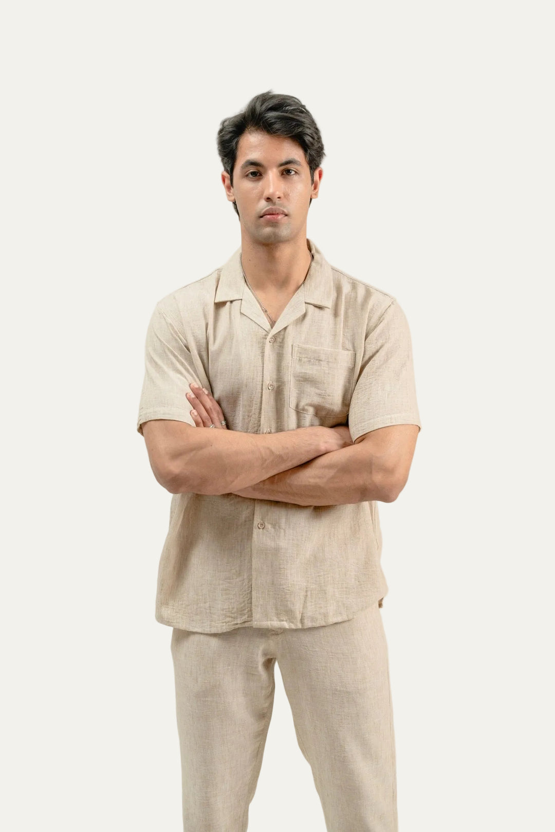 model2 
Linen Resort Shirt - Aurorafits Official