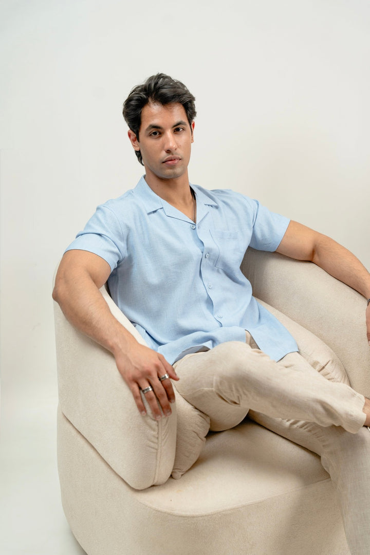 model2 
Linen Resort Shirt - Aurorafits Official