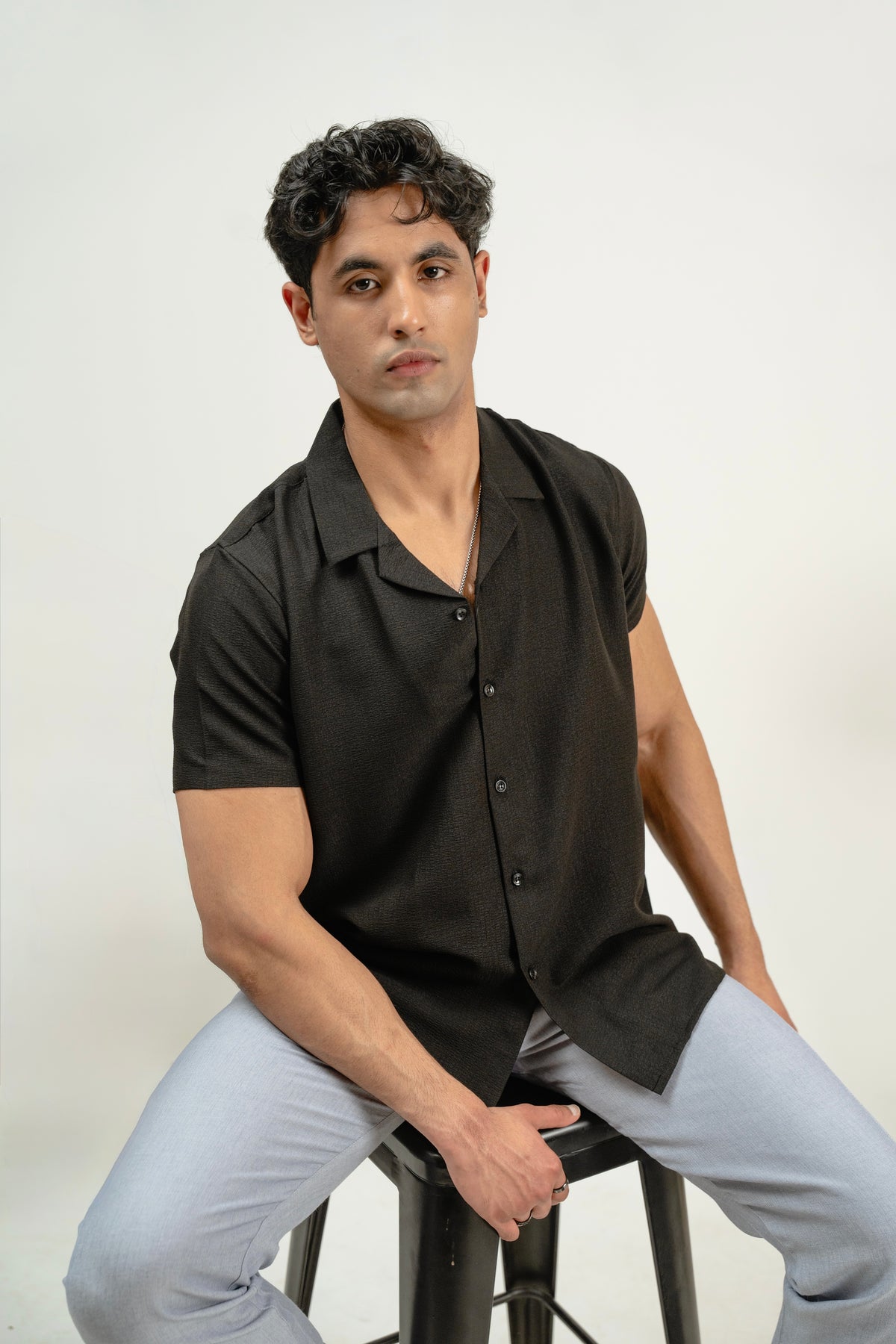 model1
Crinkle Resort Shirt - Aurorafits Official