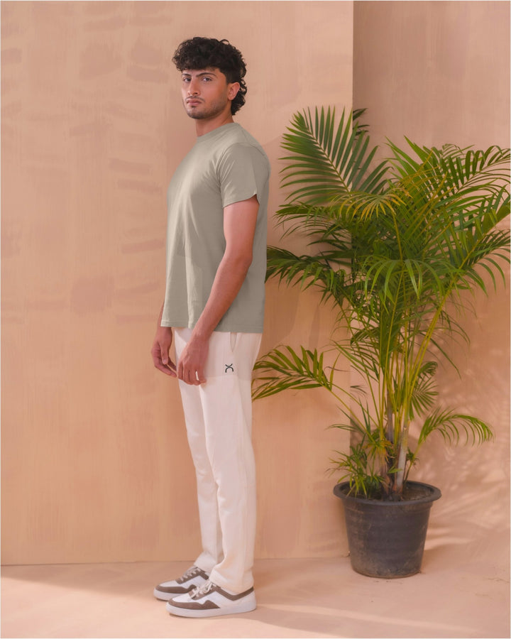 Gray Essential Tee - Aurorafitsofficial