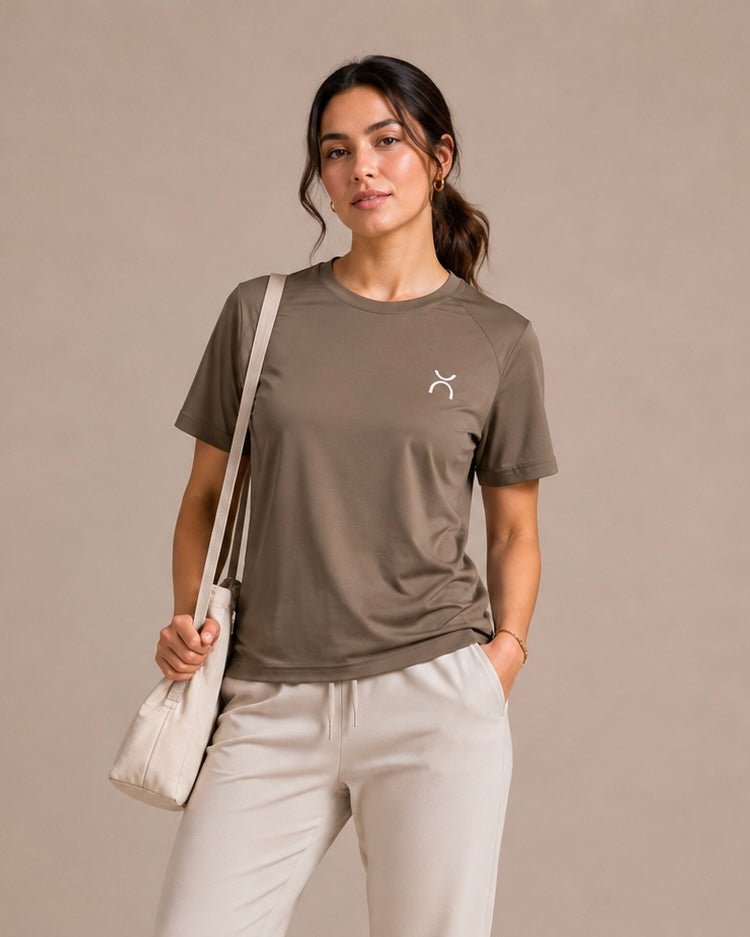 Women Active Mesh Tee