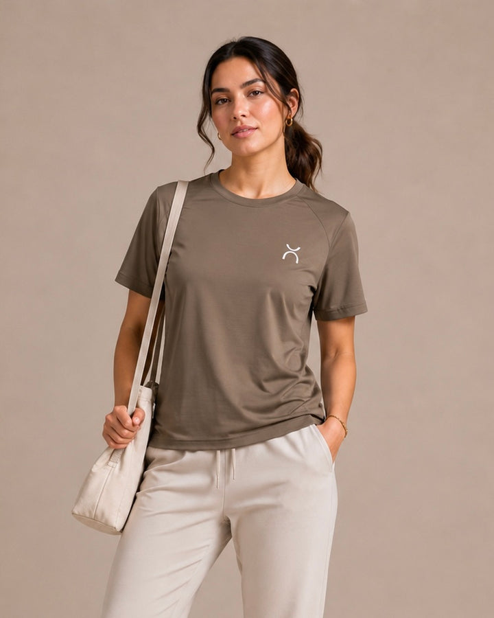 Women Active Mesh Tee