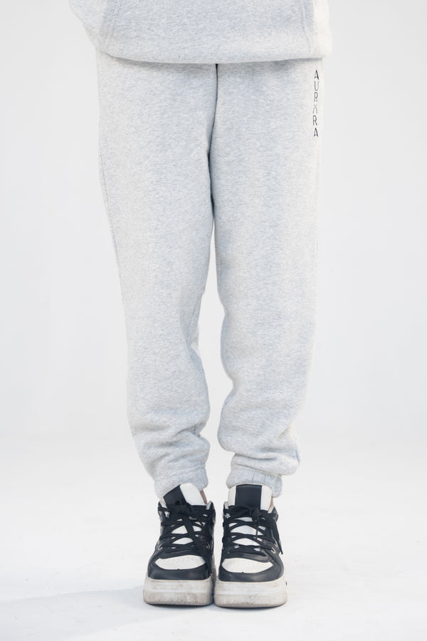 Women Heather Gray Essential Fleece Sweatpants